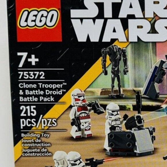 LEGO Star Wars Brand New Sealed 75327 Clone TrooperBattle Droid Pack Kit Box - Picture 2 of 6